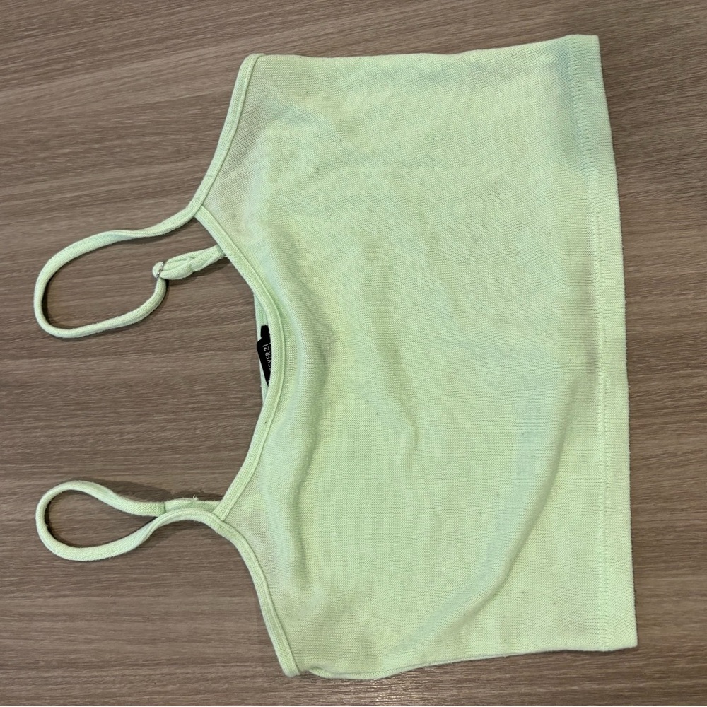neon crop top